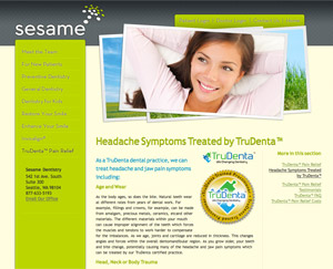 Dr Sesame TruDenta Headache