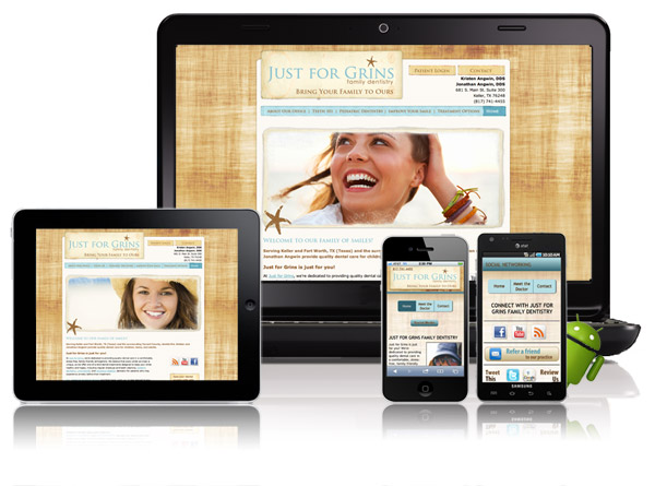 dental web design