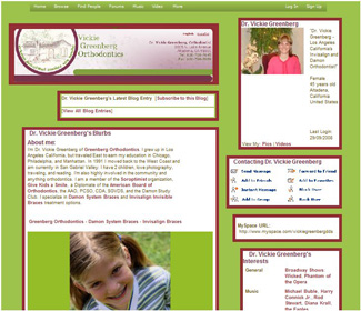 Dr. Vickie Greenberg's Myspace
